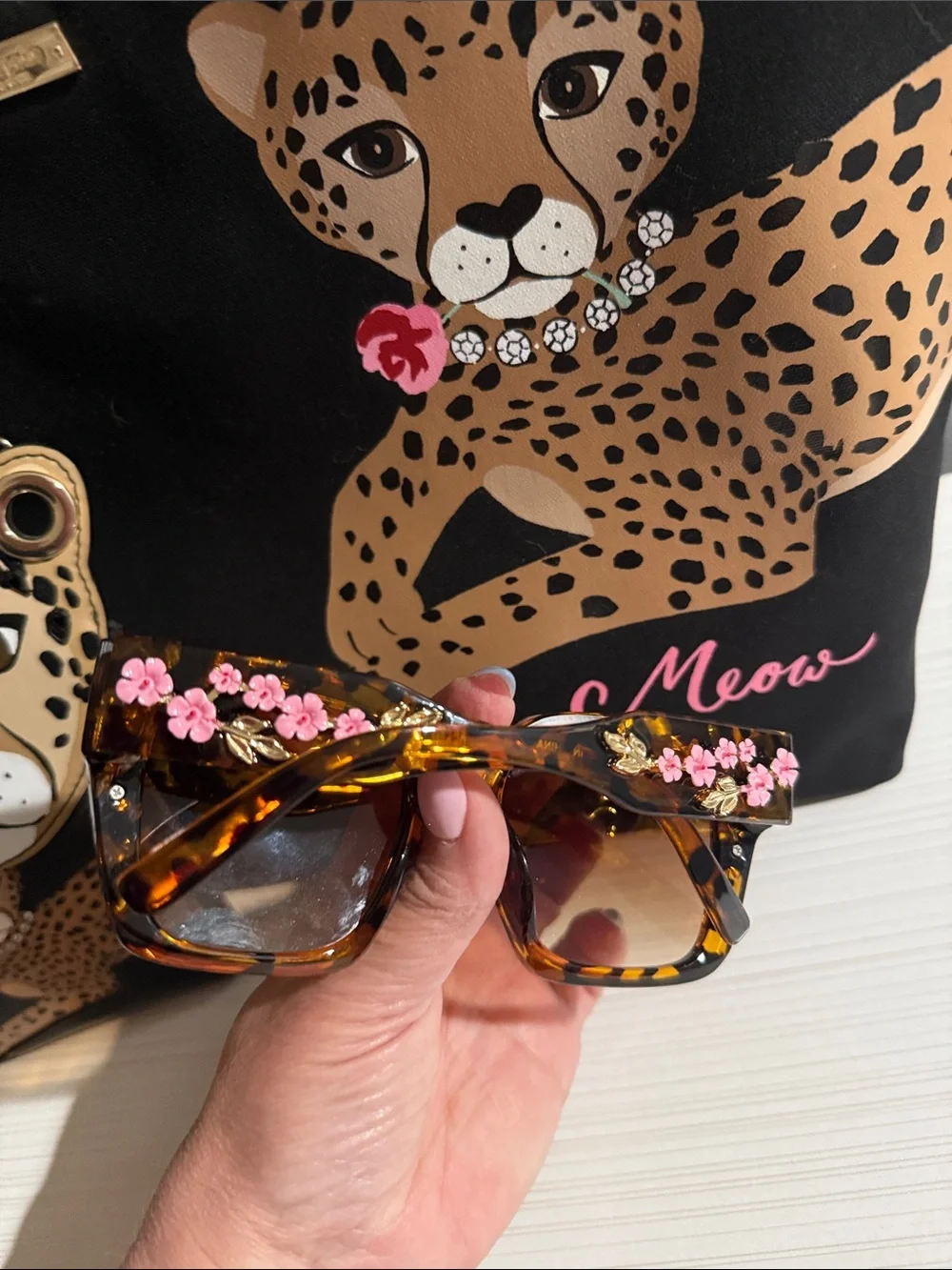 Kate Spade Run Wild Lounging Cheetah tote, wallet, charm. UB charm and anthro SG - Picture 7 of 16